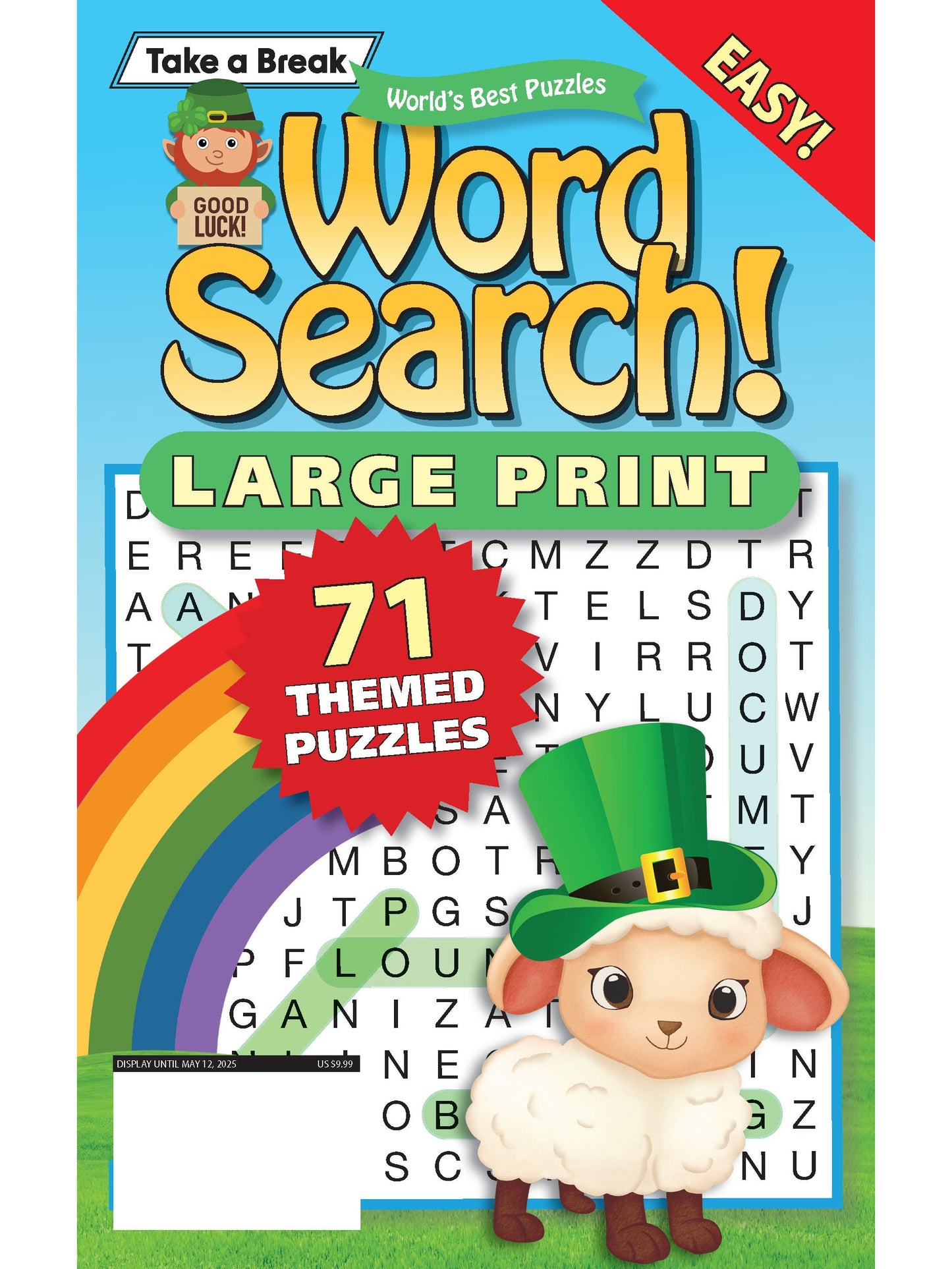 World's Best Puzzle - Word Search 25.02.07: 71 Large Print Themed Puzzles, St. Patrick's Day Edition! Time To Unwind, Relax, Solve & Embrace The Gold & Luck With This Festive Word Search!