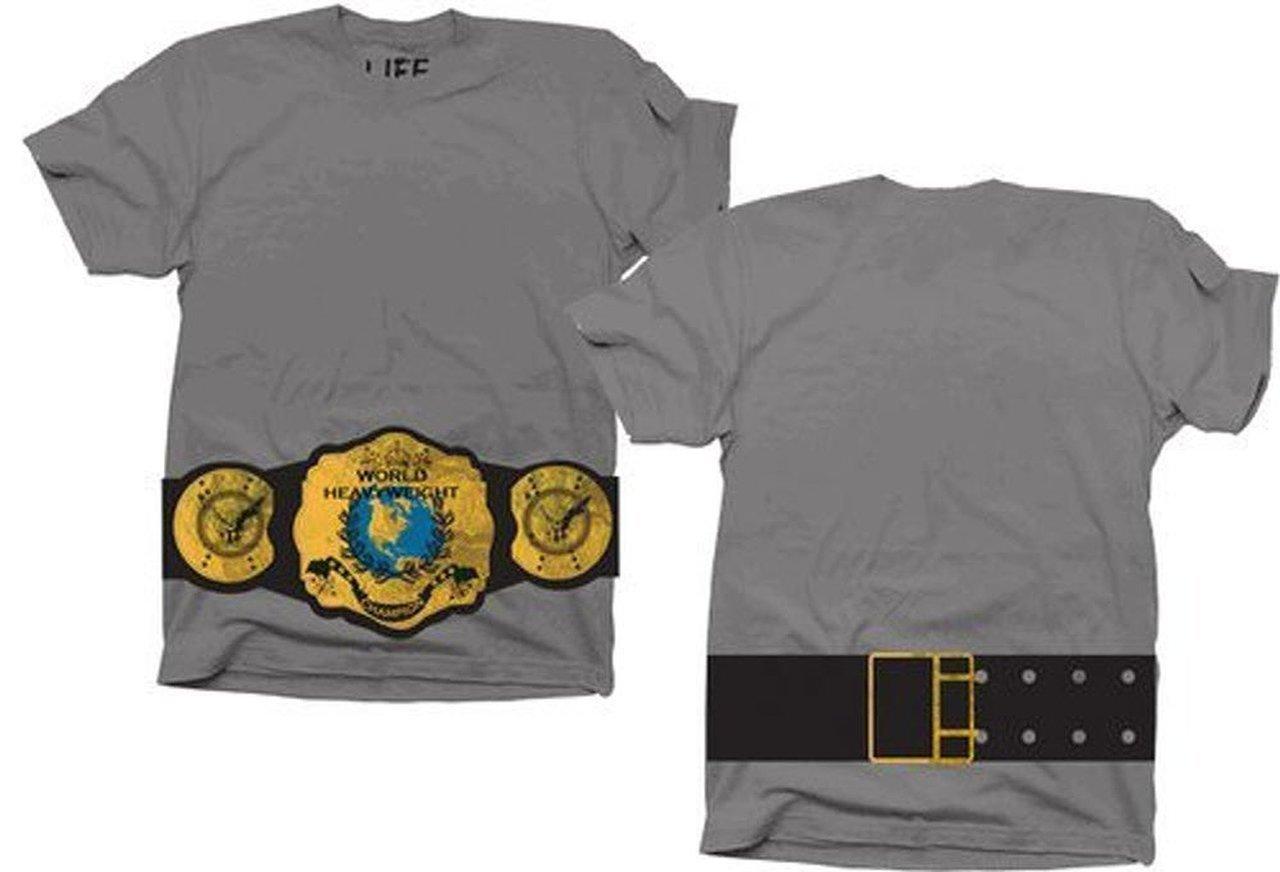 World Heavyweight Champion Belt on Waist T-shirt