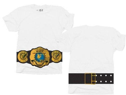World Heavyweight Champion Belt on Waist T-shirt