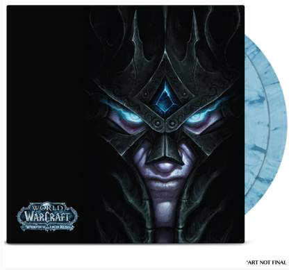 World of Warcraft: Wrath of the Lich King (2LP Blue Splatter) Vinyl Record