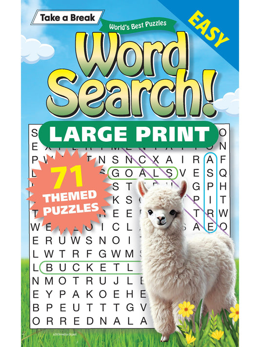 World's Best Puzzle - Word Search 25.04.04: 71 Large Print, Spring Themed Puzzles! The Perfect Way To Unwind, Sharpen Your Brain, Skills, Unplug & Relax!