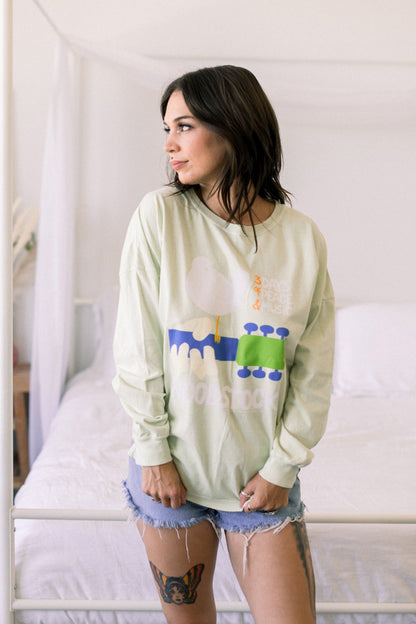 Woodstock Energy Womens Long Sleeve Shirt