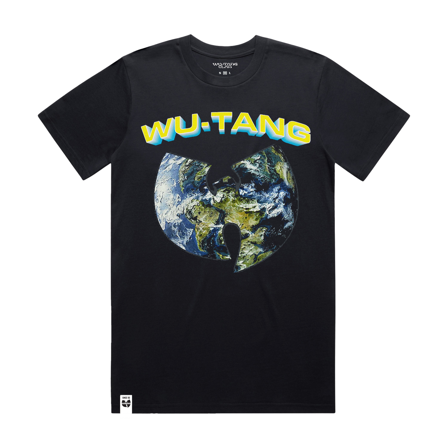 Wu-Tang Clan Officially Licensed Globe Mens T Shirt Black