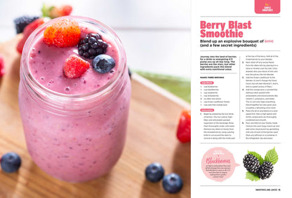 Smoothies & Juices - Green Detox, Immune Boosting, Fiber, Protein, Pre & Post Workout, Freeze Your Greens, Juicing On A Budget, Juice Cleanse, Kid-Friendly Sips, Healthy Treats, Well-Balanced & More!