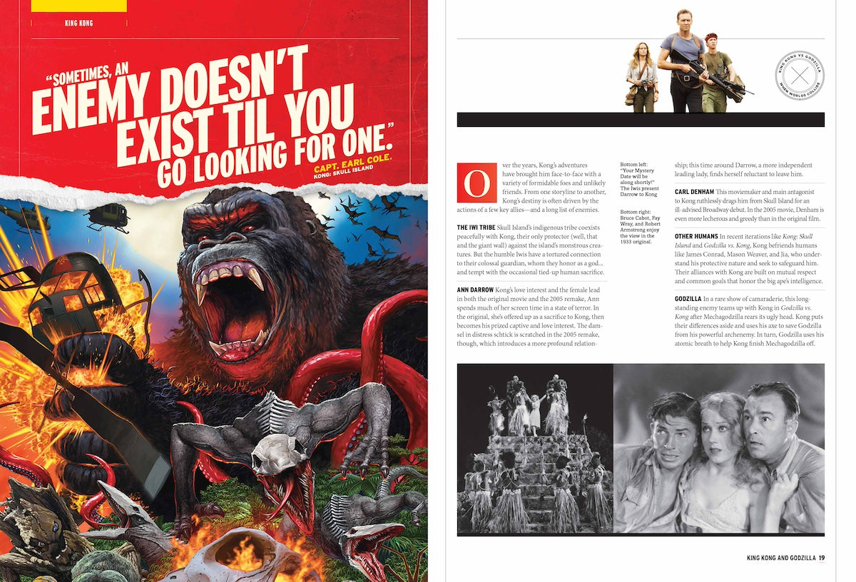 King Kong vs Godzilla - Thrilling Exploration Of All 47 Films, Legendary Battles, Supersized Enemies, Mothra, Love Interests, Special-Effects Wizardry, BTS Stories, Music, Sound Effects & New Movie!