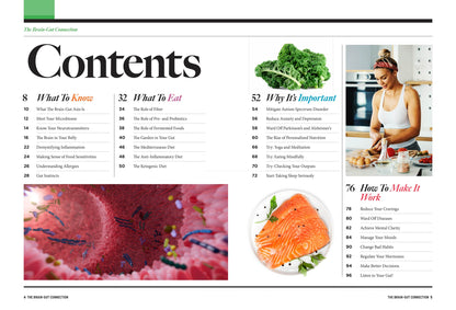 Brain-Gut Connection -  Your Guide On Gut Health: Enhance Brain Function, Manage Moods, Reduce Anxiety, Focus, Sleep, Mindful Practices, Dietary Approaches, Making Healthier Life Choices & More!
