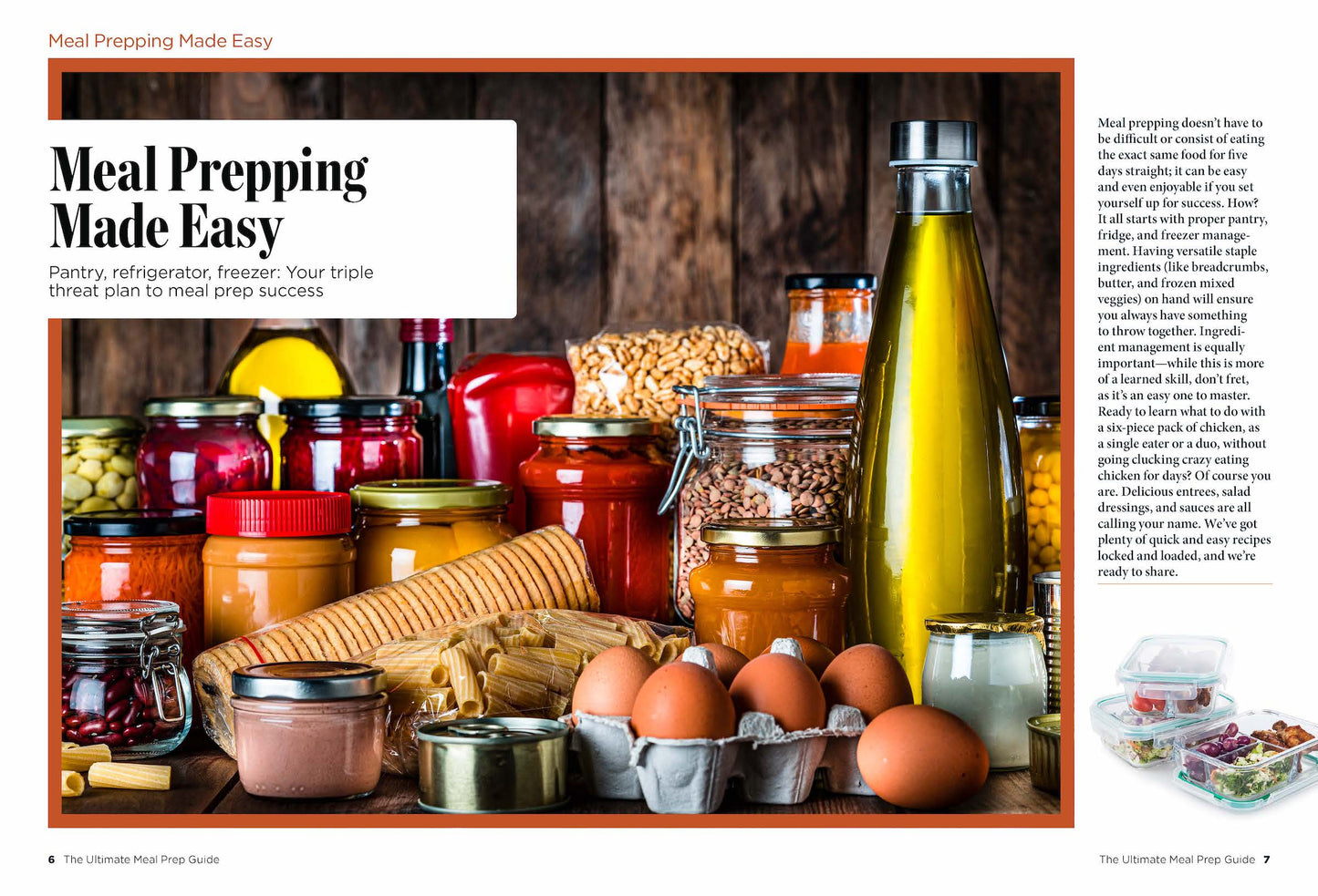 Meal Prep Guide - Cooking for Two Made Easy: Creative Shopping and Prepping Advice, Small-Batch Cooking Techniques, Great Original Recipes, and Cool Tricks for Creatively Reinventing Leftovers