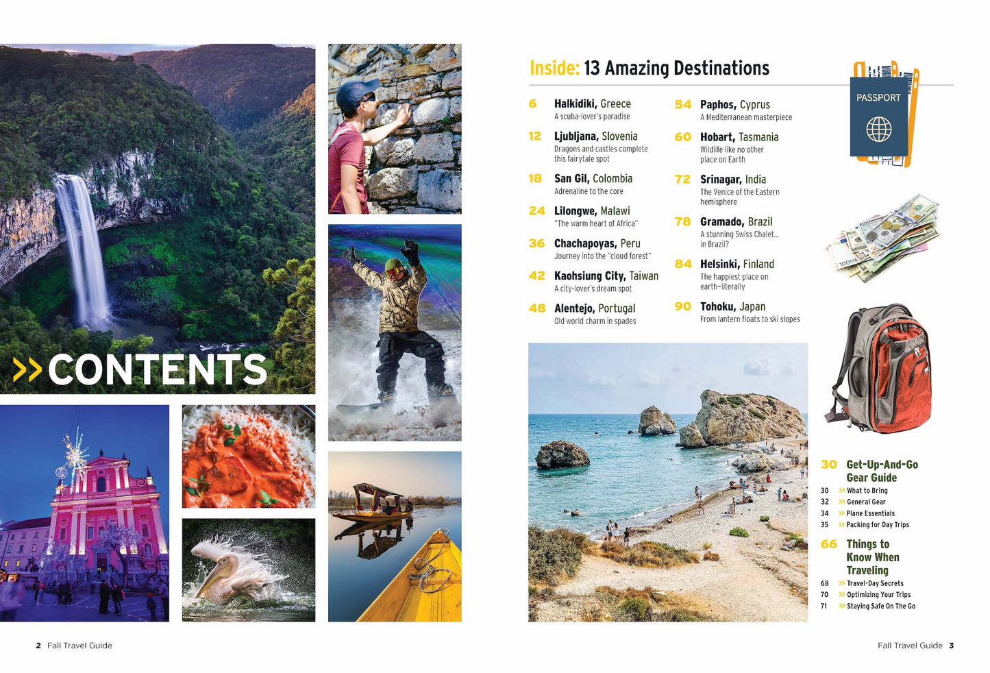 Get Lost - Fall Travel Guide: Plan the Trip of a Lifetime, 13 Amazing Destinations, Secret Places Tourists Never Go, What To Bring, Staying Safe On The Go & More!