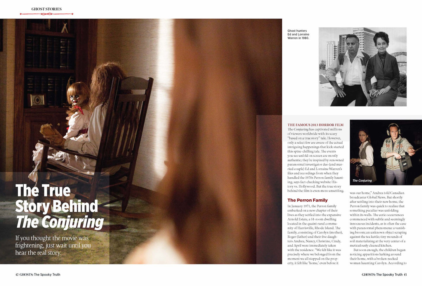 Ghosts - True Tales of Terror: The Gray Man, The Bell Witch, Huggin' Molly, Tales Behind, The Conjuring, The Lizzie Borden House & The Hotel From The Shining + Other Miserable Souls Who Wont Rest