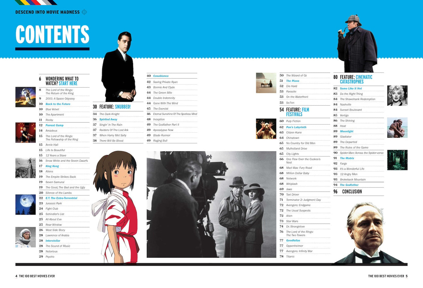 100 Best Pictures Of All Time - Movies From All Genres, The Godfather, Star Wars, Wizard Of Oz, Lord Of The Rings, Sound Of Music, E.T., Interstellar, The Matrix, Pulp Fiction, Exorcist, Jaws & More!