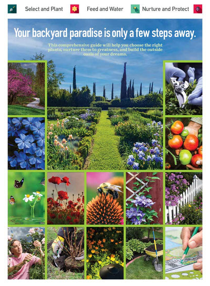 Outdoor Plants - Comprehensive Guide: How To Plan, Plant, Trim, Nurture, Pollinate, Feed, Watering Systems, Protect From Insects, Geographic Zones, Soil, Climate, Landscaping, Tools, Weeding & More!