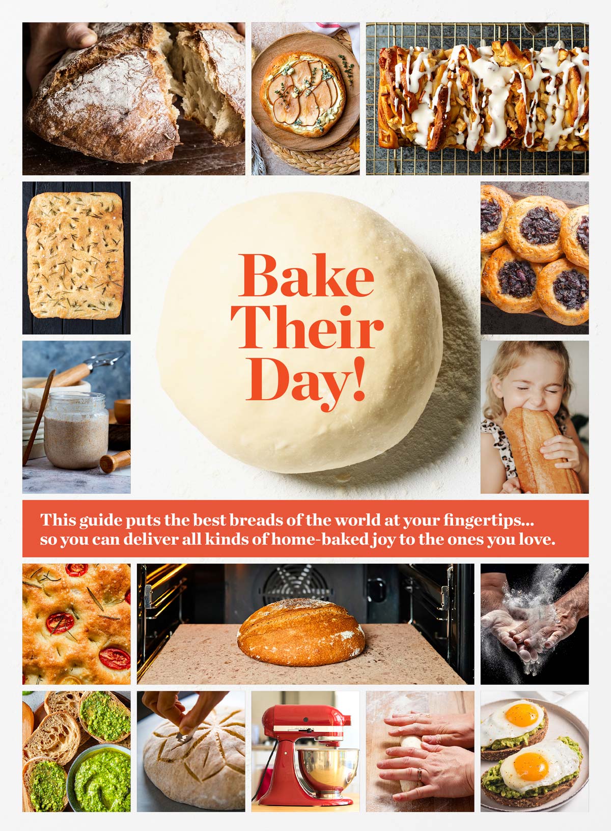 Homemade Bread - Comprehensive Guide, Bake Ancient Grains, Sourdough, Healthy, Expert Tips, Tomato Basil Focaccia, Chocolate Babka, Sweet Monkey Bread, Parmesan Breadsticks, Sweet Potato Rolls & More!