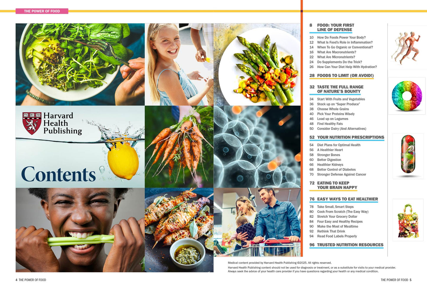 Harvard Health - The Power Of Food: How Smart Food Choices Boost Longevity, Eat Healthier, Live Longer, Nutrition Secrets, Weight Management, Unlock The Science Of Lasting Wellness & More!