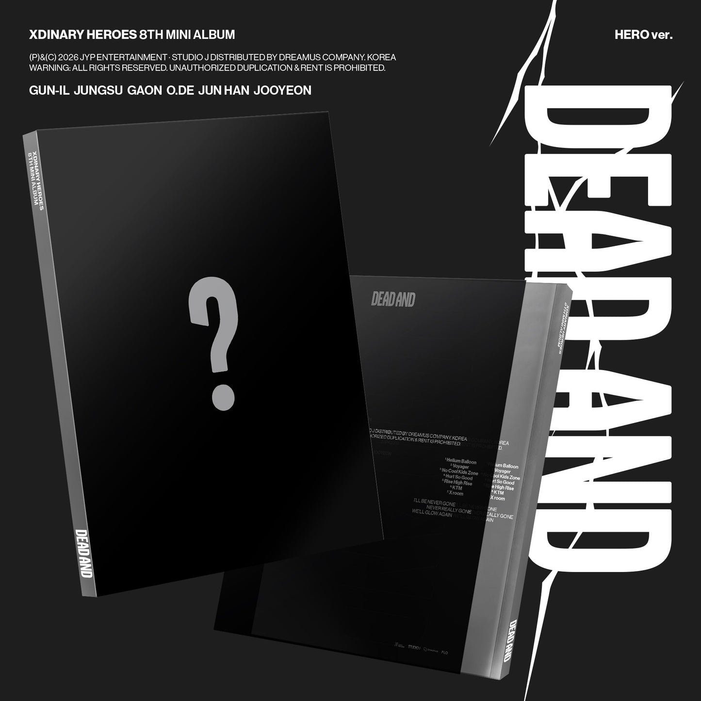 Dead And [Hero Ver.] [CD] Music CD