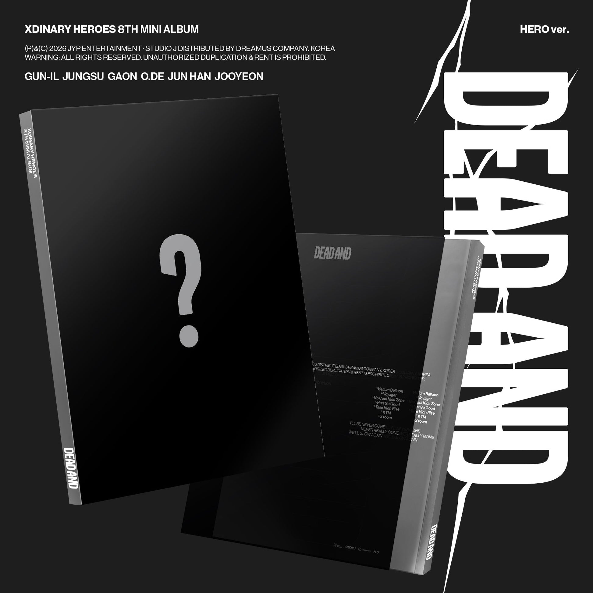 Dead And [Hero Ver.] [CD] Music CD