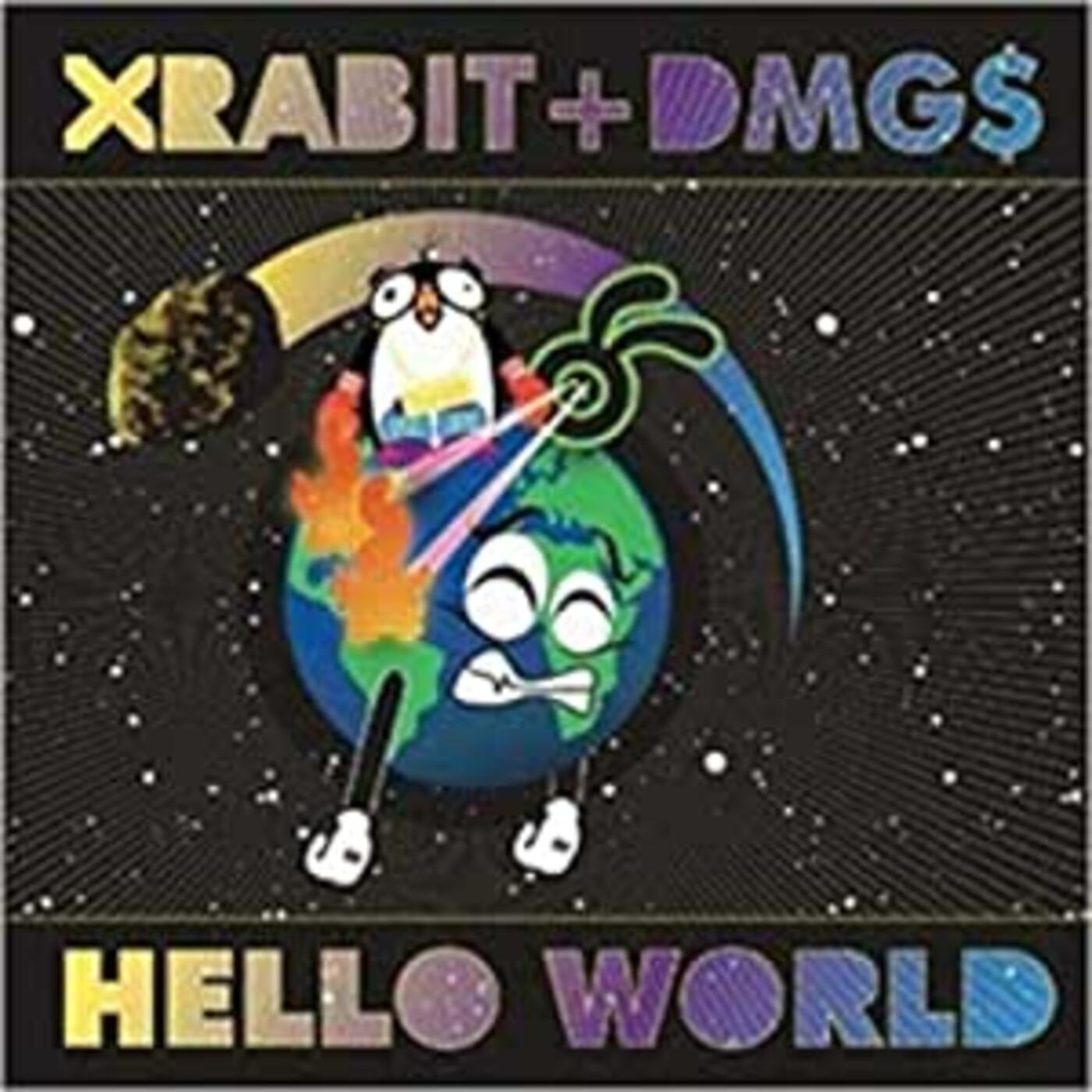 XRABIT + DMG$ - Hello World (2xLP) Vinyl Record