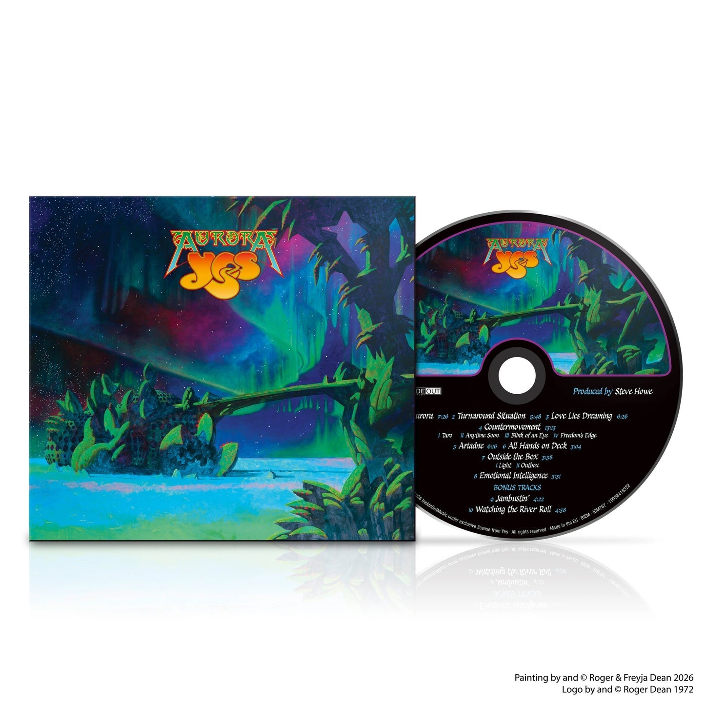 Yes - Aurora (20P Stapled Booklet) [CD] Music CD