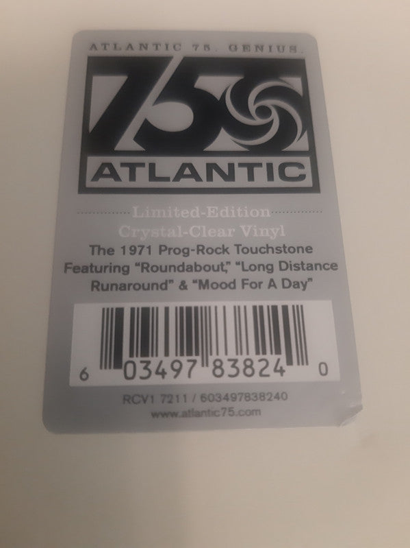 Yea Fragile (CLEAR VINYL) Vinyl Record