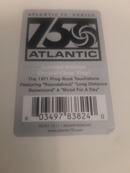 Yea Fragile (CLEAR VINYL) Vinyl Record