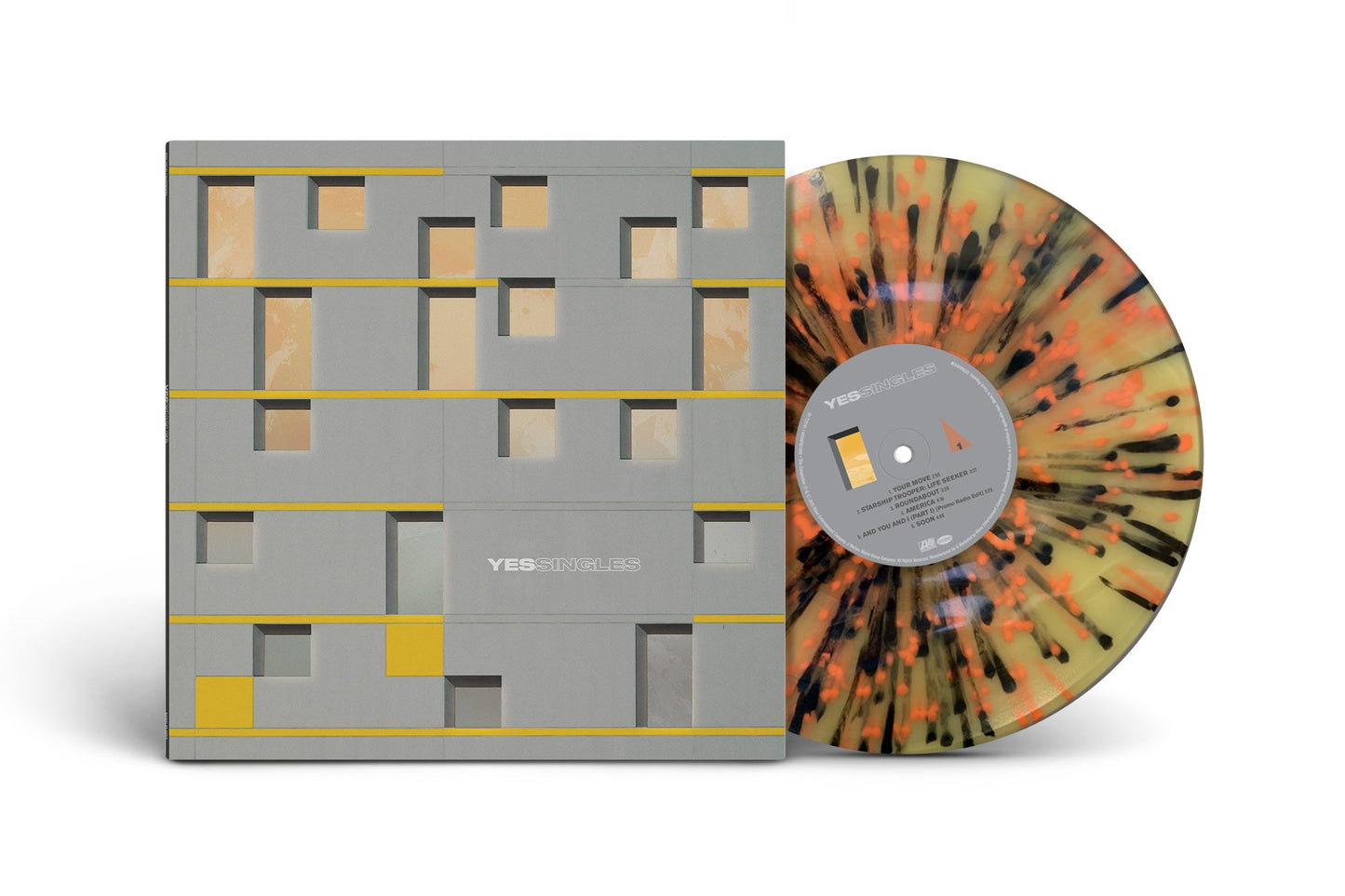 Yessingles (ROCKTOBER) (Yellow/Orange/Black Splatter Vinyl) [Vinyl] Vinyl Record