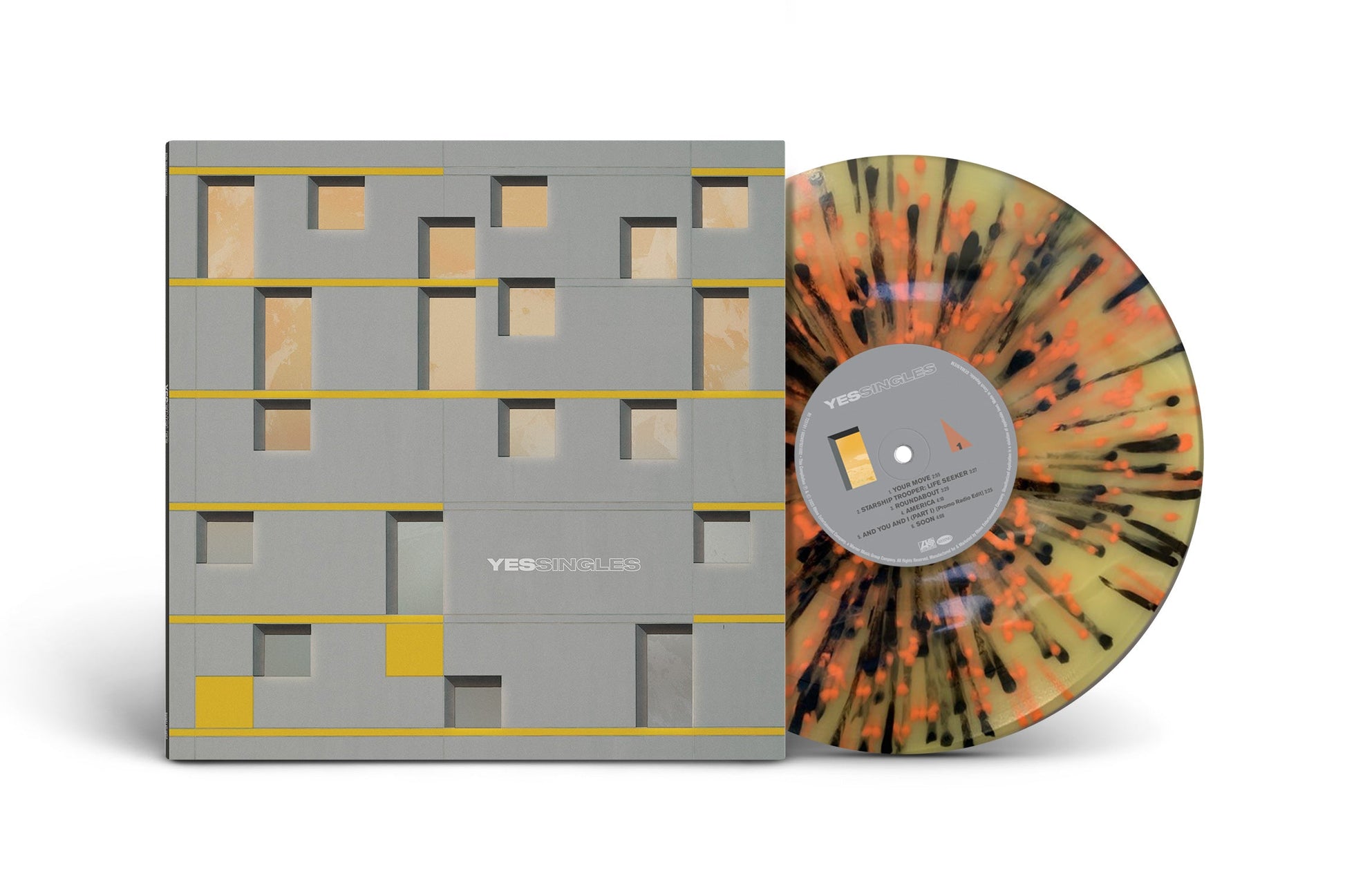 Yessingles (ROCKTOBER) (Yellow/Orange/Black Splatter Vinyl) [Vinyl] Vinyl Record