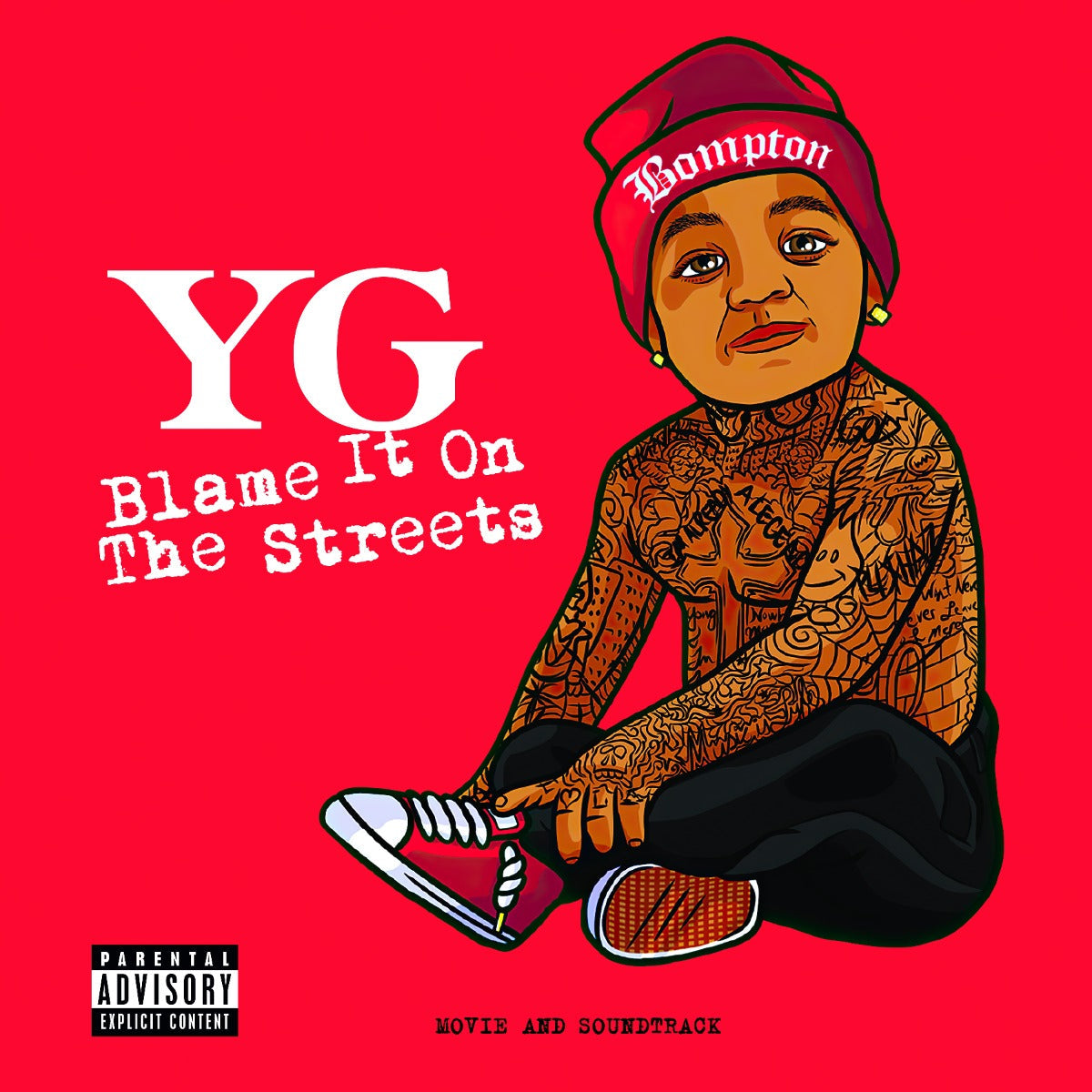 Blame It On The Streets [Explicit Content] (Limited Edition, Translucent Red Colored Vinyl) Vinyl Record