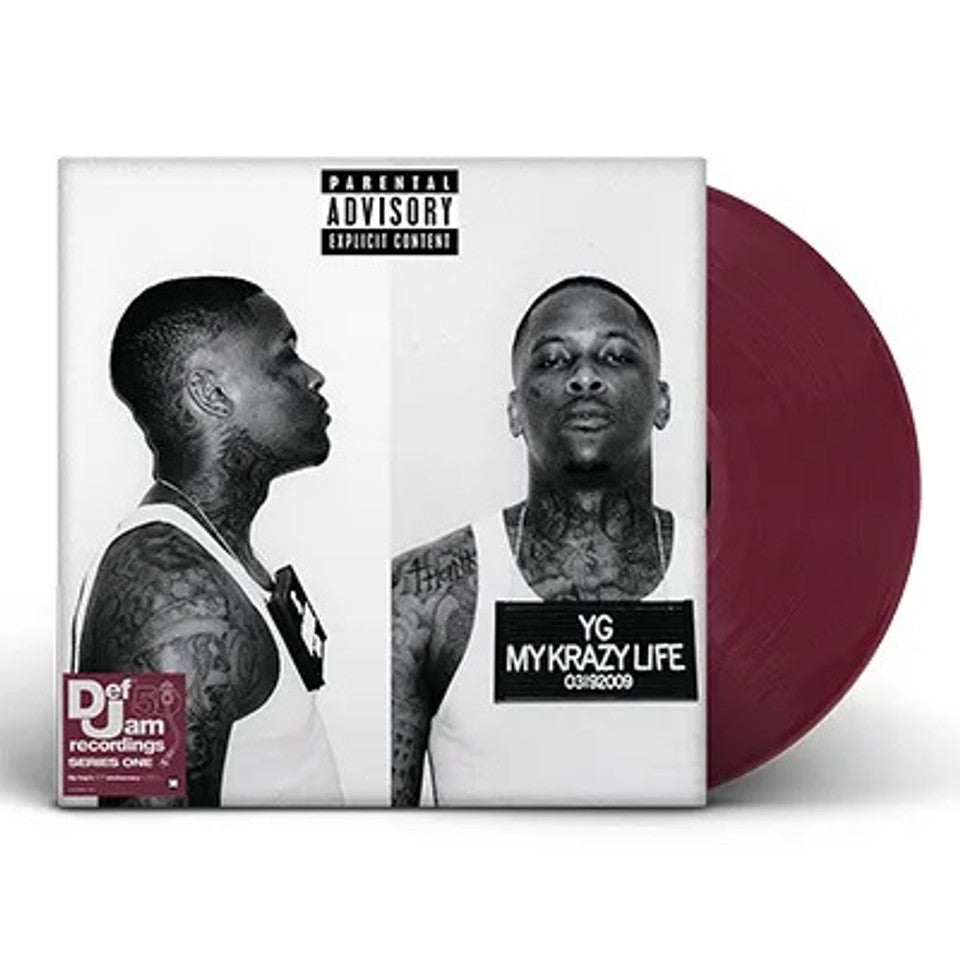 Y.G. - My Krazy Life [Explicit Content] (Indie Exclusive, Limited Edition, Colored Vinyl, Burgundy) (2 Lp's) [Vinyl] Vinyl Record