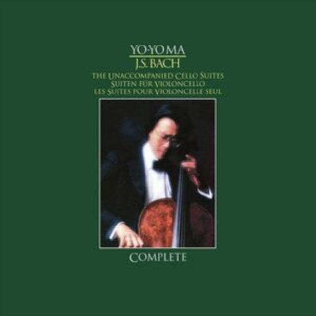 Yo-yo Ma - Bach: Unaccompanied Cello Suites (Complete) (180 Gram Vinyl) [Import] (3 Lp's) Vinyl Record