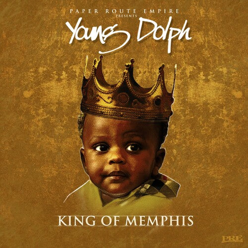 Young Dolph - King of Memphis (10th Anniversary Edition) [Explicit Content] (Limited Edition, Royalty Blue & Gold Galaxy Colored Vinyl) Vinyl Record
