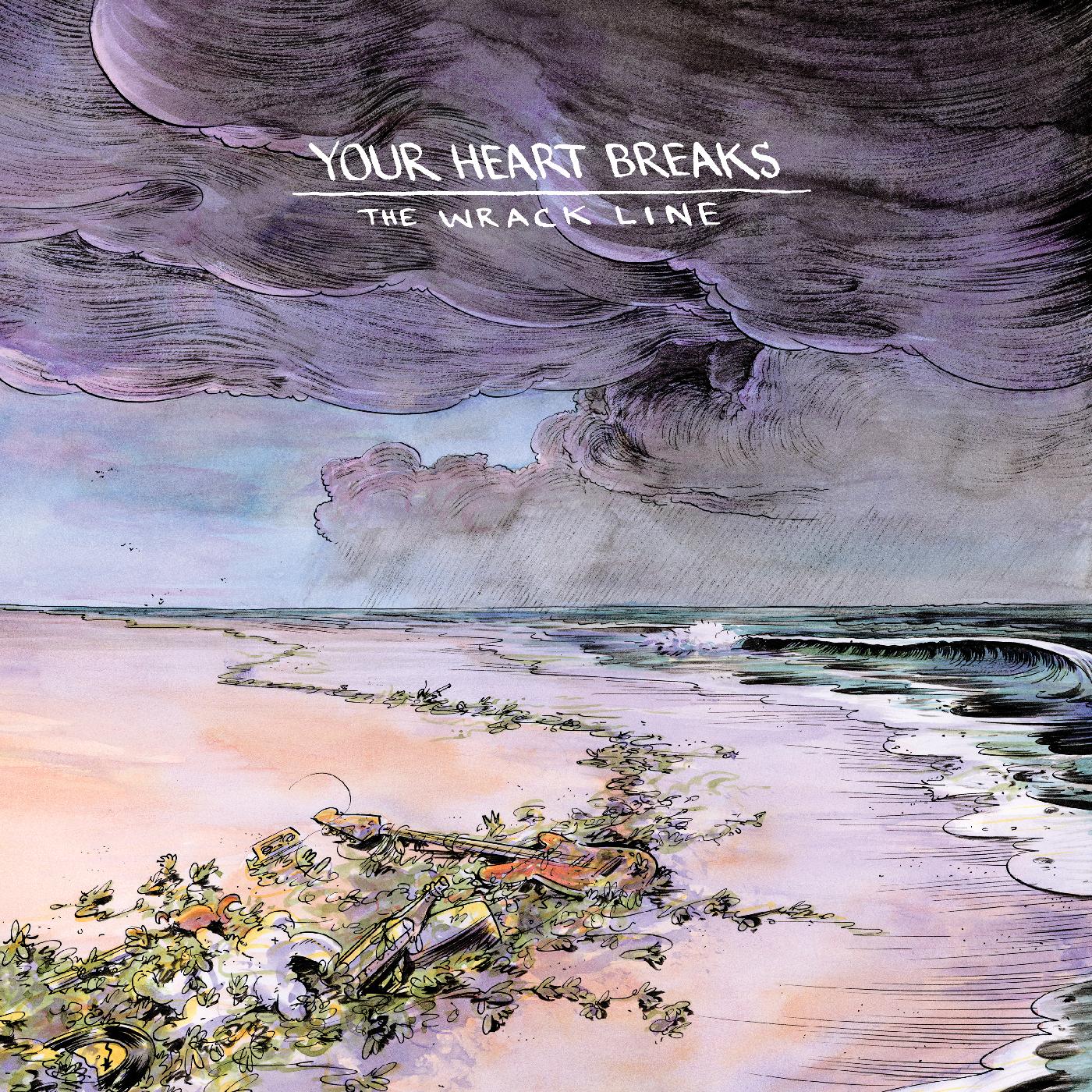 The Wrack Line (PURPLE & TEAL VINYL) Vinyl Record