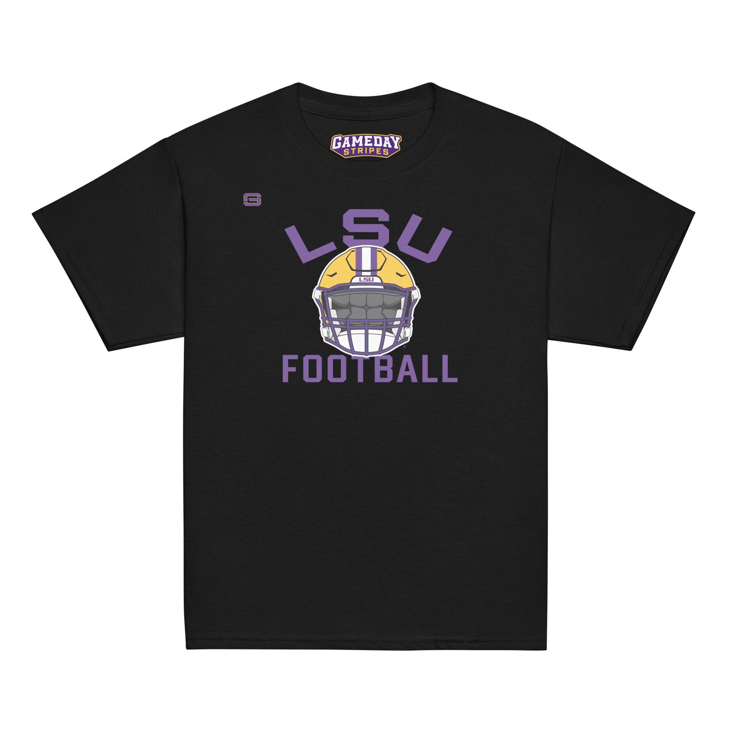 LSU Football Helmet T-Shirt - Youth