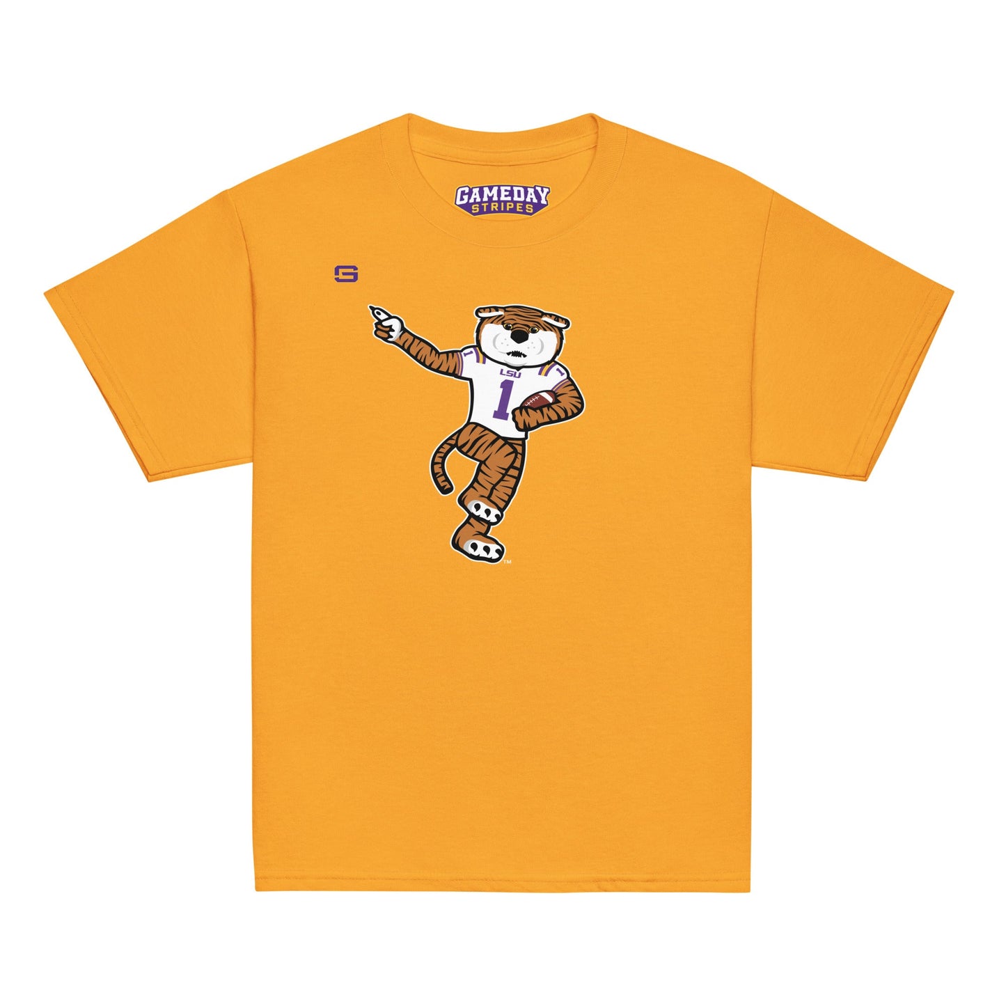 LSU Football Heisman Mike T-Shirt - Youth