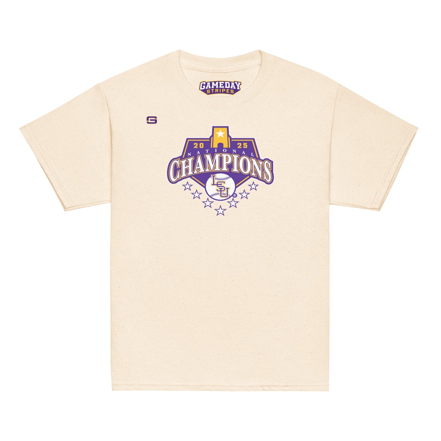 LSU Baseball National Champions Logo T-Shirt - Youth