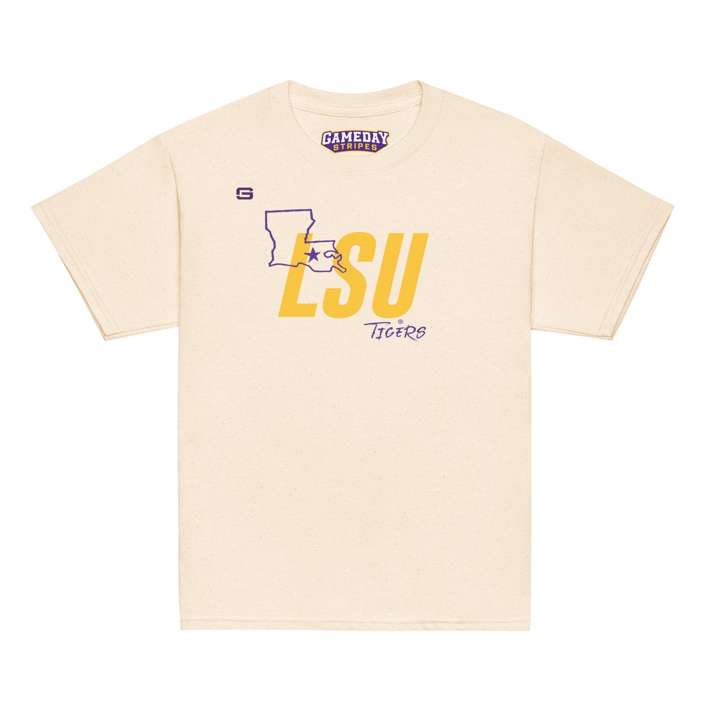 LSU Football State T-Shirt - Youth