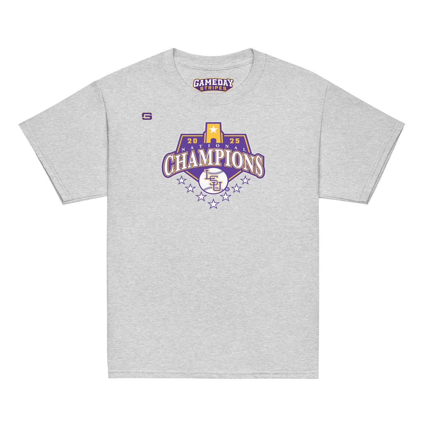 LSU Baseball National Champions Logo T-Shirt - Youth