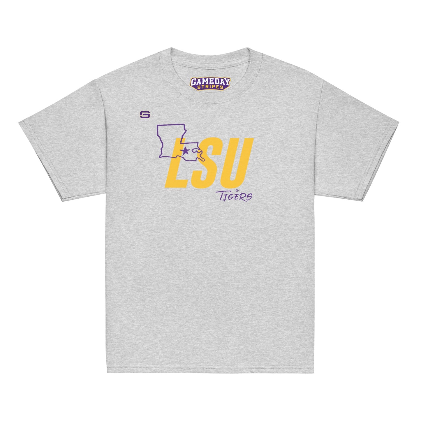 LSU Football State T-Shirt - Youth