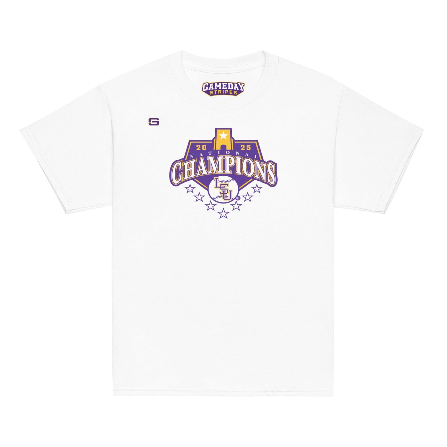 LSU Baseball National Champions Logo T-Shirt - Youth