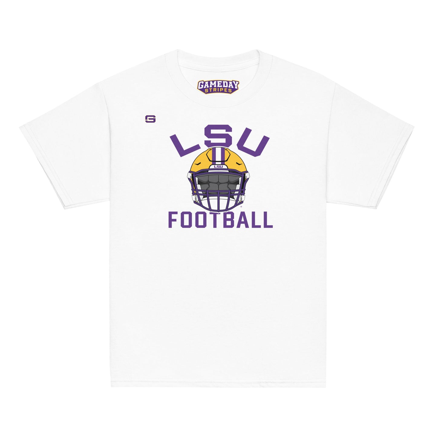 LSU Football Helmet T-Shirt - Youth