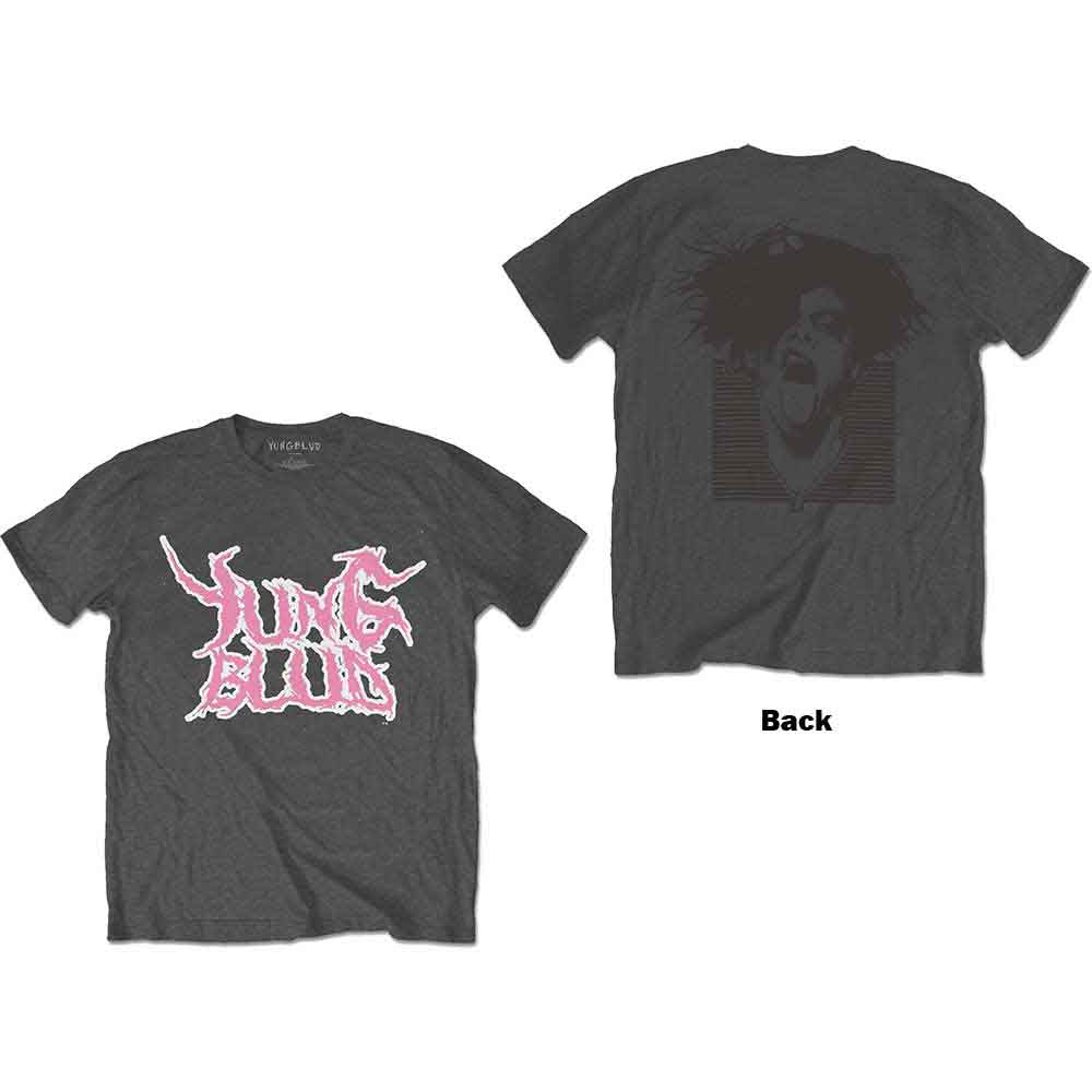 YUNGBLUD DEADHAPPY Pink [T-Shirt] Officially Licensed