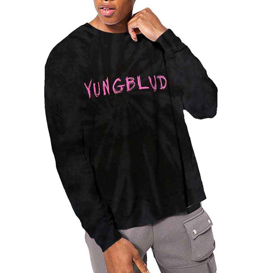 Yungblud Scratch Logo Long Sleeve T Shirt Officially Licensed