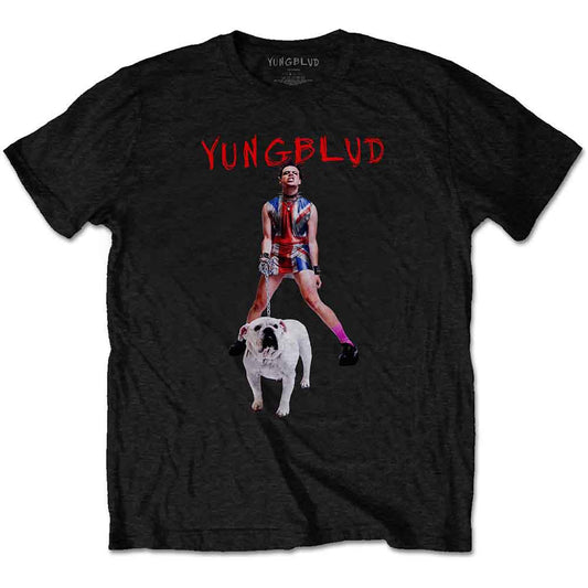 Yungblud Strawberry Lipstick Mens T Shirt Black Officially Licensed