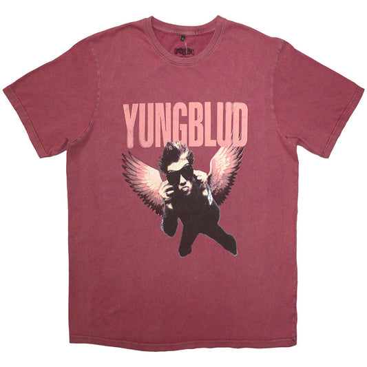 Yungblud Wings Mens T Shirt Red Officially Licensed