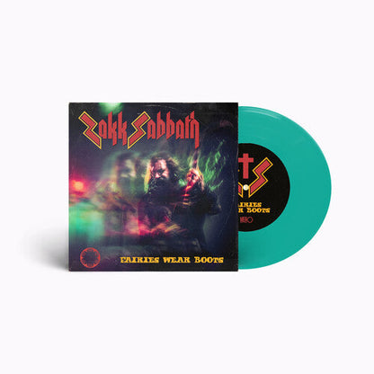 Fairies Wear Boots (Colored Vinyl, Green) (7" Single)  Vinyl Record