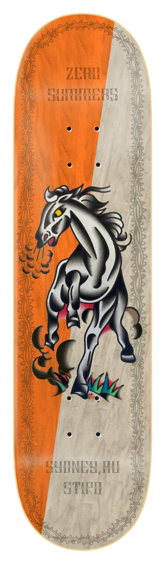 Zero Summers "Stipo" 8.375" Skateboard Deck