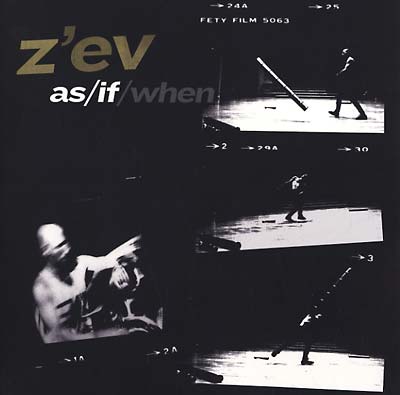 Z'ev - as/if/when Vinyl Record