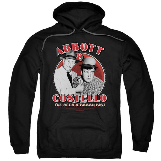 Abbott & Costello Bad Boy Mens Hoodie Black