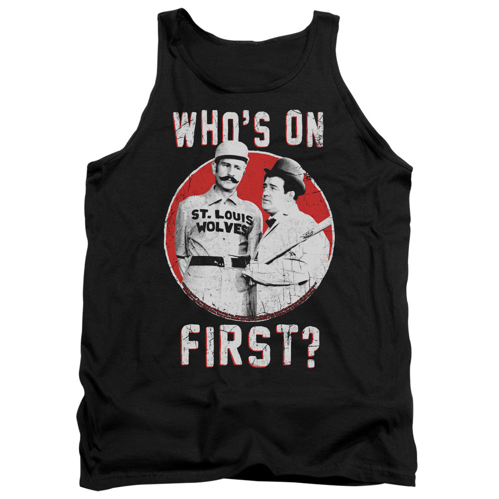 Abbott & Costello First Mens Tank Top Shirt Black