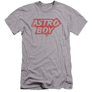 Astro Boy Logo Premium Bella Canvas Slim Fit Mens T Shirt Athletic Heather