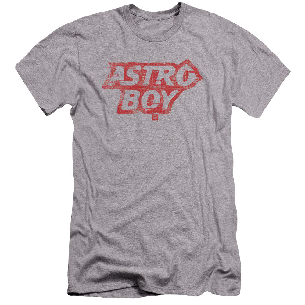 Astro Boy Logo Premium Bella Canvas Slim Fit Mens T Shirt Athletic Heather