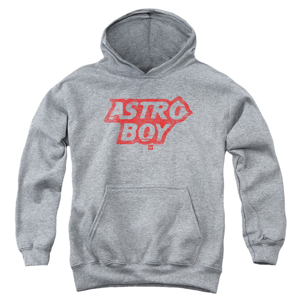 Astro Boy Logo Kids Youth Hoodie Athletic Heather